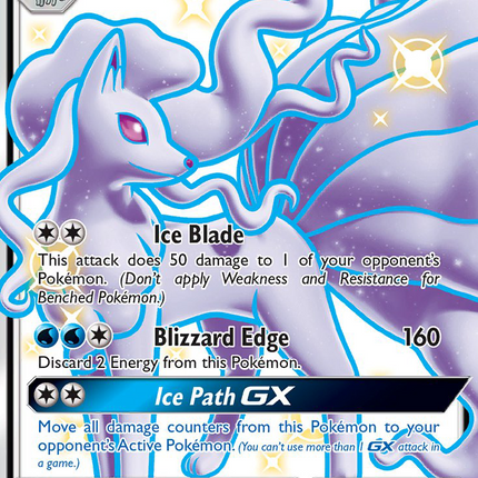 Alolan Ninetales GX (SV53/SV94) [Sun & Moon: Hidden Fates - Shiny Vault]