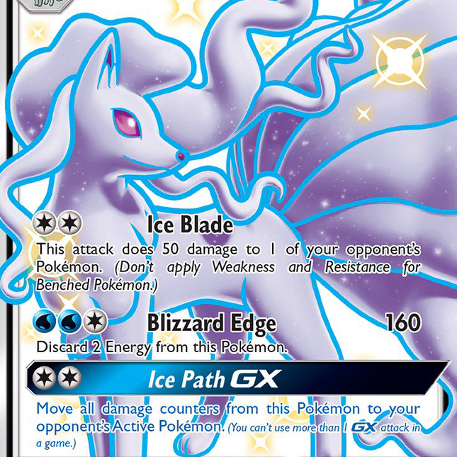Alolan Ninetales GX (SV53/SV94) [Sun & Moon: Hidden Fates - Shiny Vault]
