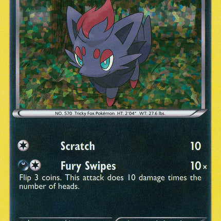 Zorua (9/12) [McDonald's Promos: 2011 Collection]