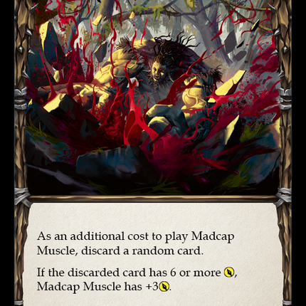Madcap Muscle (Red) [DYN019] (Dynasty)  Rainbow Foil