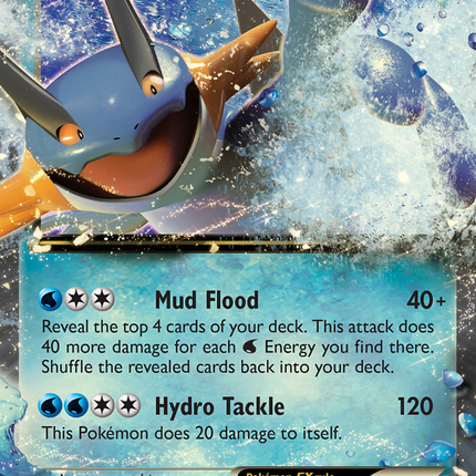Swampert EX (XY55) [XY: Black Star Promos]