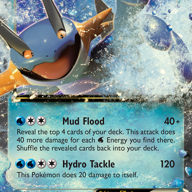 Swampert EX (XY55) [XY: Black Star Promos]