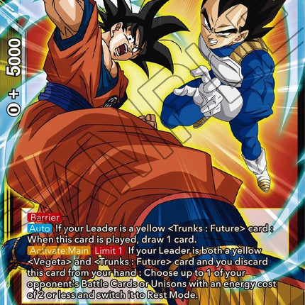 Son Goku & Vegeta, Alliance of Rivals (Z03 Dash Pack) (P-468) [Promotion Cards]
