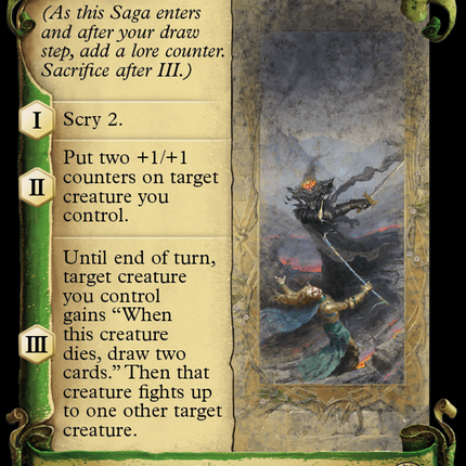 Fall of Gil-galad [The Lord of the Rings: Tales of Middle-Earth Showcase Scrolls]