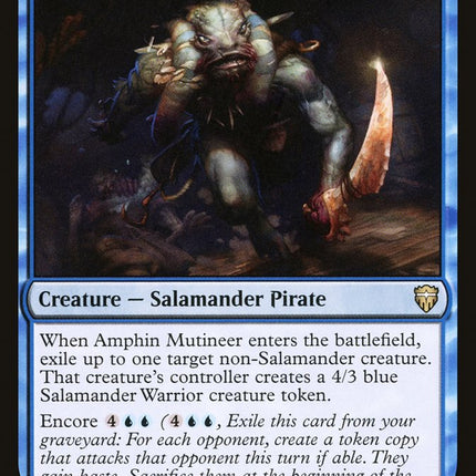 Amphin Mutineer [Commander Legends]