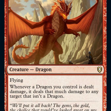Wrathful Red Dragon [Commander Legends: Battle for Baldur's Gate]