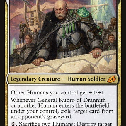 General Kudro of Drannith (Promo Pack) [Ikoria: Lair of Behemoths Promos]