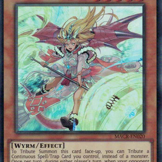 Majesty Maiden, the True Dracocaster [MACR-EN020] Ultra Rare