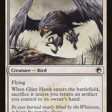 Glint Hawk [Scars of Mirrodin]