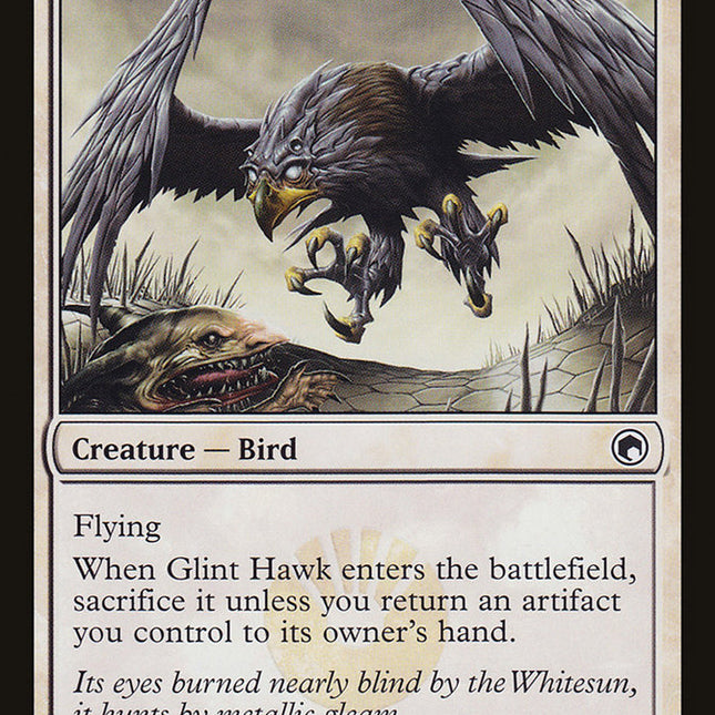 Glint Hawk [Scars of Mirrodin]