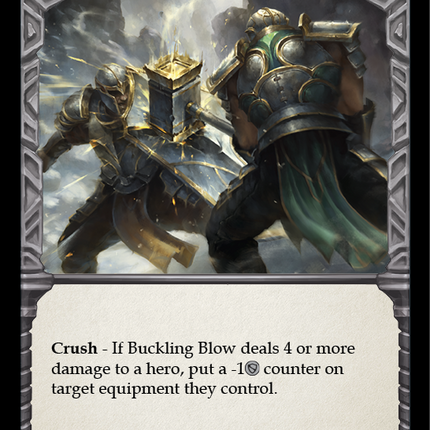 Buckling Blow (Yellow) [WTR058-C] (Welcome to Rathe)  Alpha Print Normal