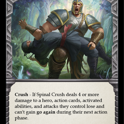 Spinal Crush [U-WTR044] (Welcome to Rathe Unlimited)  Unlimited Normal