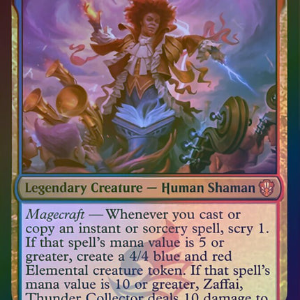 Zaffai, Thunder Conductor (Display Commander) [Commander 2021] – TokenMTG
