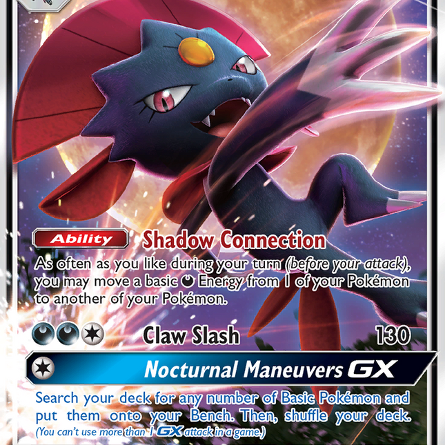 Weavile GX (132/236) [Sun & Moon: Unified Minds]