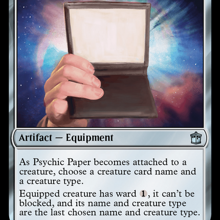 Psychic Paper (Surge Foil) [Doctor Who]