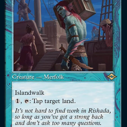 Rishadan Dockhand (Retro Foil Etched) [Modern Horizons 2]