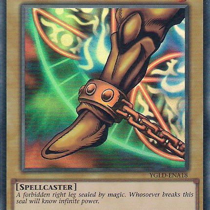 Right Leg of the Forbidden One [YGLD-ENA18] Ultra Rare