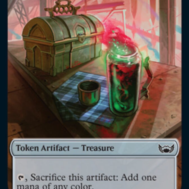 Treasure (015) // Copy Double-Sided Token [Streets of New Capenna Tokens]