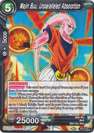 Majin Buu, Unparalleled Absorption (BT9-078) [Universal Onslaught]