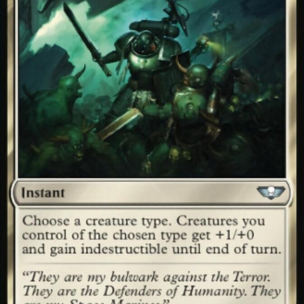 And They Shall Know No Fear (Surge Foil) [Warhammer 40,000]