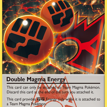Double Magma Energy (34/34) [XY: Double Crisis]