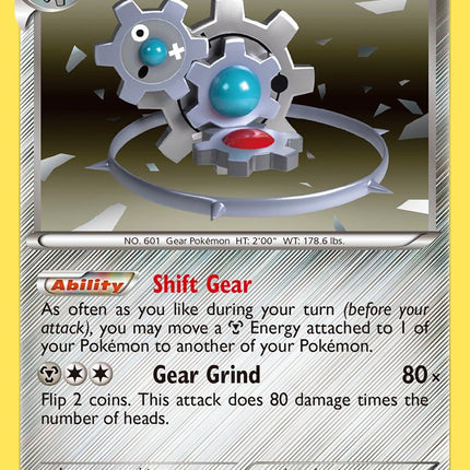 Klinklang (76/114) (Cracked Ice Holo) (Blister Exclusive) [Black & White: Base Set]