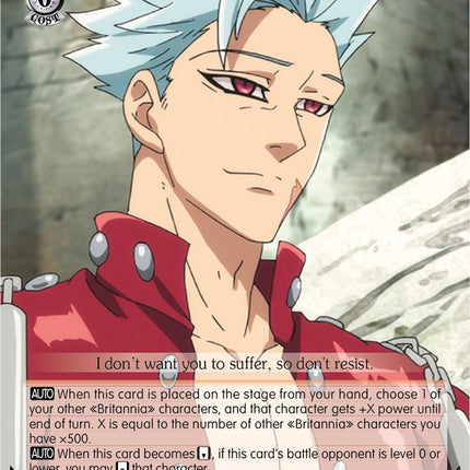 Ban: Ready to Kill (SDS/SX03-056 R) [The Seven Deadly Sins]