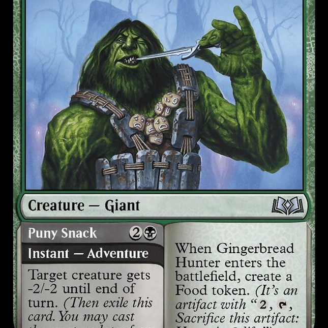 Gingerbread Hunter // Puny Snack [Wilds of Eldraine]