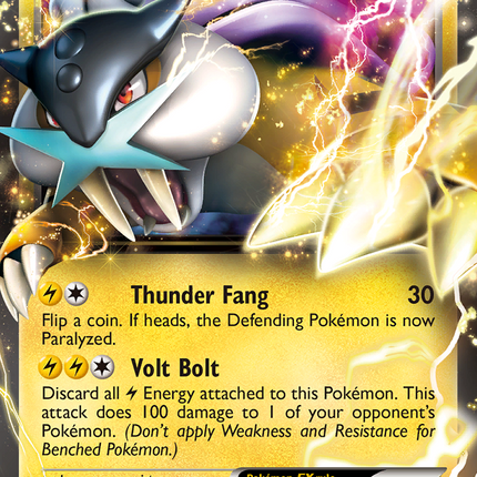 Raikou EX (38/108) [Black & White: Dark Explorers]