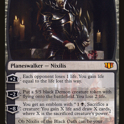 Ob Nixilis of the Black Oath [Commander 2014]