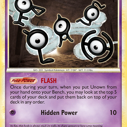 Unown (55/123) [HeartGold & SoulSilver: Base Set]