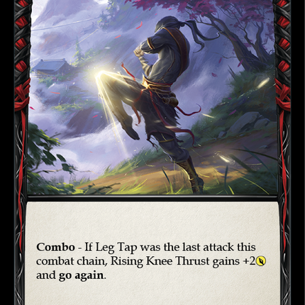 Rising Knee Thrust (Yellow) [KSU019-C] (Katsu Hero Deck)  1st Edition Normal