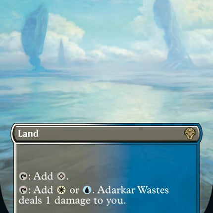 Adarkar Wastes (Borderless Alternate Art) [Dominaria United]