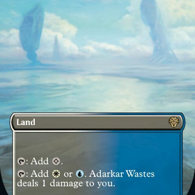 Adarkar Wastes (Borderless Alternate Art) [Dominaria United]