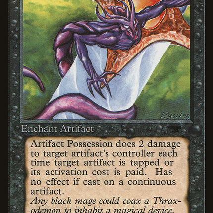 Artifact Possession [Antiquities]