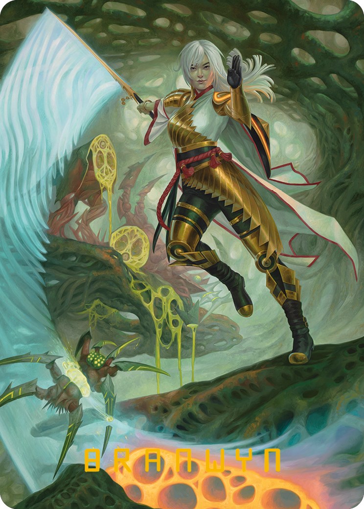 The Eternal Wanderer Art Card (Gold-Stamped Signature) [Phyrexia: All –  TokenMTG