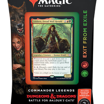 Commander Legends: Battle for Baldur's Gate - Commander Deck (Exit from Exile)