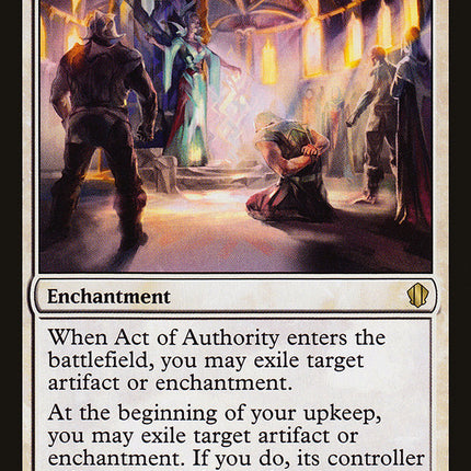 Act of Authority [Commander 2013]