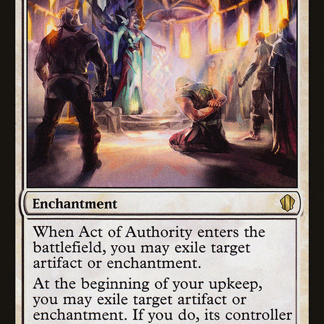 Act of Authority [Commander 2013]