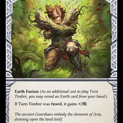 Turn Timber (Yellow) [ELE011] (Tales of Aria)  1st Edition Normal