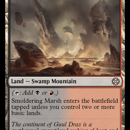 Smoldering Marsh [The Lost Caverns of Ixalan Commander]