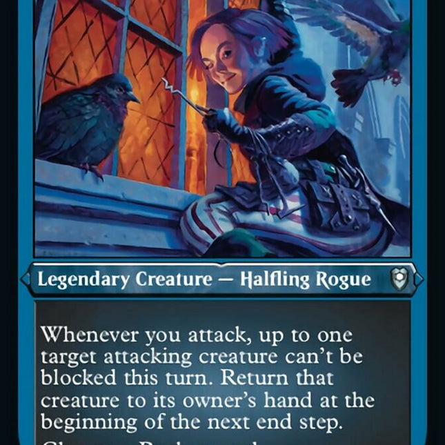 Alora, Merry Thief (Foil Etched) [Commander Legends: Battle for Baldur's Gate]