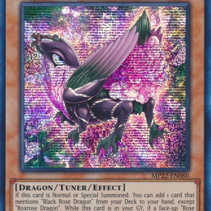 Roxrose Dragon [MP22-EN060] Prismatic Secret Rare