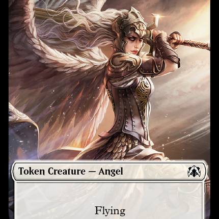 mtg cards that make angel tokens Eldrazi // Angel (4) Double-Sided Token [March of the Machine Commande –  TokenMTG