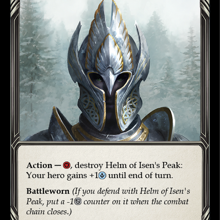 Helm of Isen's Peak [WTR042-C] (Welcome to Rathe)  Alpha Print Normal