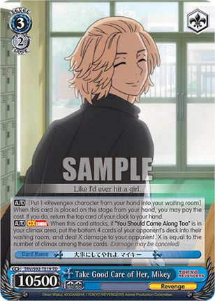 Take Good Care of Her, Mikey (TRV/S92-TE19 TD) [Tokyo Revengers]