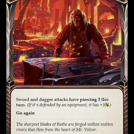 Visit the Imperial Forge (Red) [DYN085] (Dynasty)  Rainbow Foil