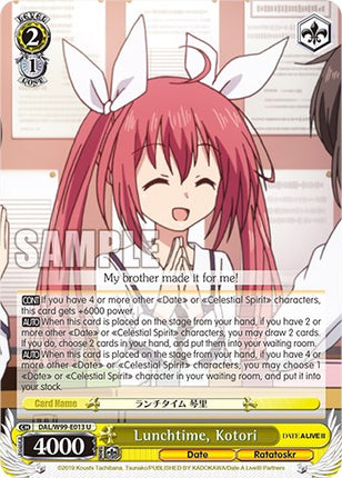 Lunchtime, Kotori [Date A Live Vol.2]
