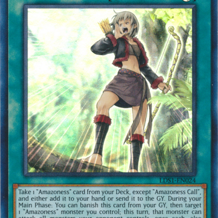 Amazoness Call (Purple) [LDS1-EN024] Ultra Rare