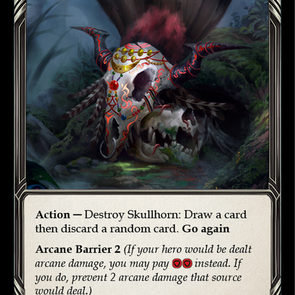 Skullhorn [U-CRU006] (Crucible of War Unlimited)  Unlimited Rainbow Foil